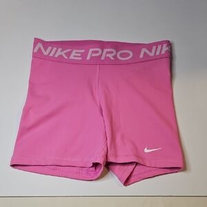 Nike Pro Shorts Pink Small